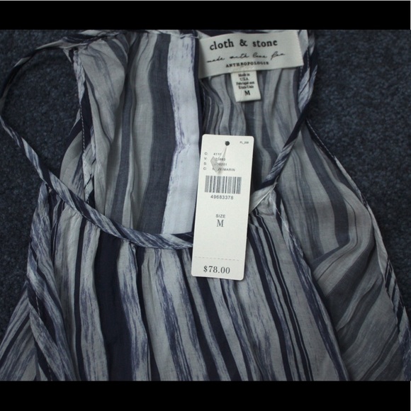 NWT NEVER WORN Anthropologie tank top size M - Picture 5 of 5